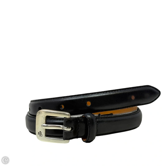 Italian Leather Belt By Lauren by Ralph Lauren, Size: Small