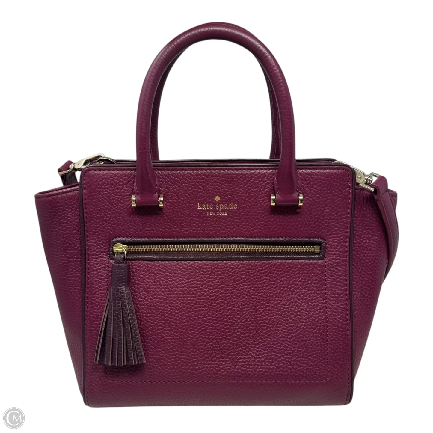 Chester Street Allyn Leather Satchel Designer By Kate Spade, Size: Medium