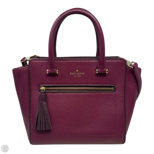 Chester Street Allyn Leather Satchel Designer By Kate Spade, Size: Medium