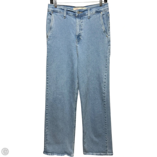 Heritage High Rise loose Straight Jeans By Levis In Animal Print, Size: 4