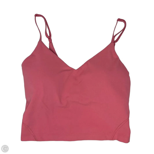 Athletic Bra By Lululemon In Pink, Size: 2