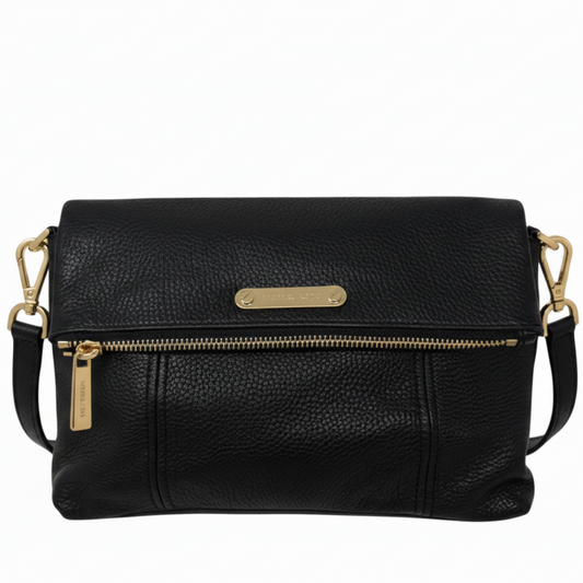 Jane Leather Crossbody Designer By Michael Kors, Size: Small