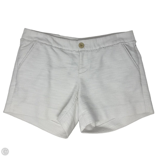 Callahan Stretch Shorts Designer By Lilly Pulitzer In Resort White, Size: 6