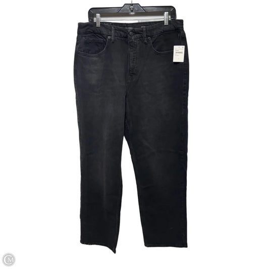 Good 90’s Relaxed Mid-Rise Relaxed Fit Dropped Crotch Jeans By Good American In Black, Size: 12/31