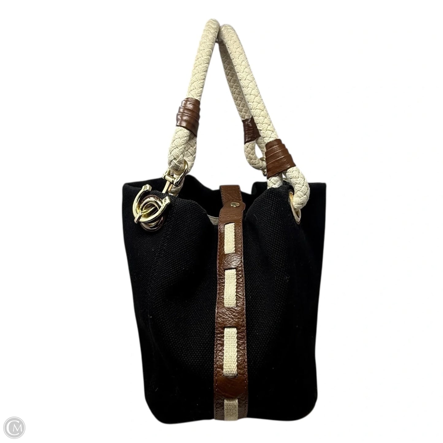 Canvas Marina Grab Tote Designer By Michael Kors, Size: Medium