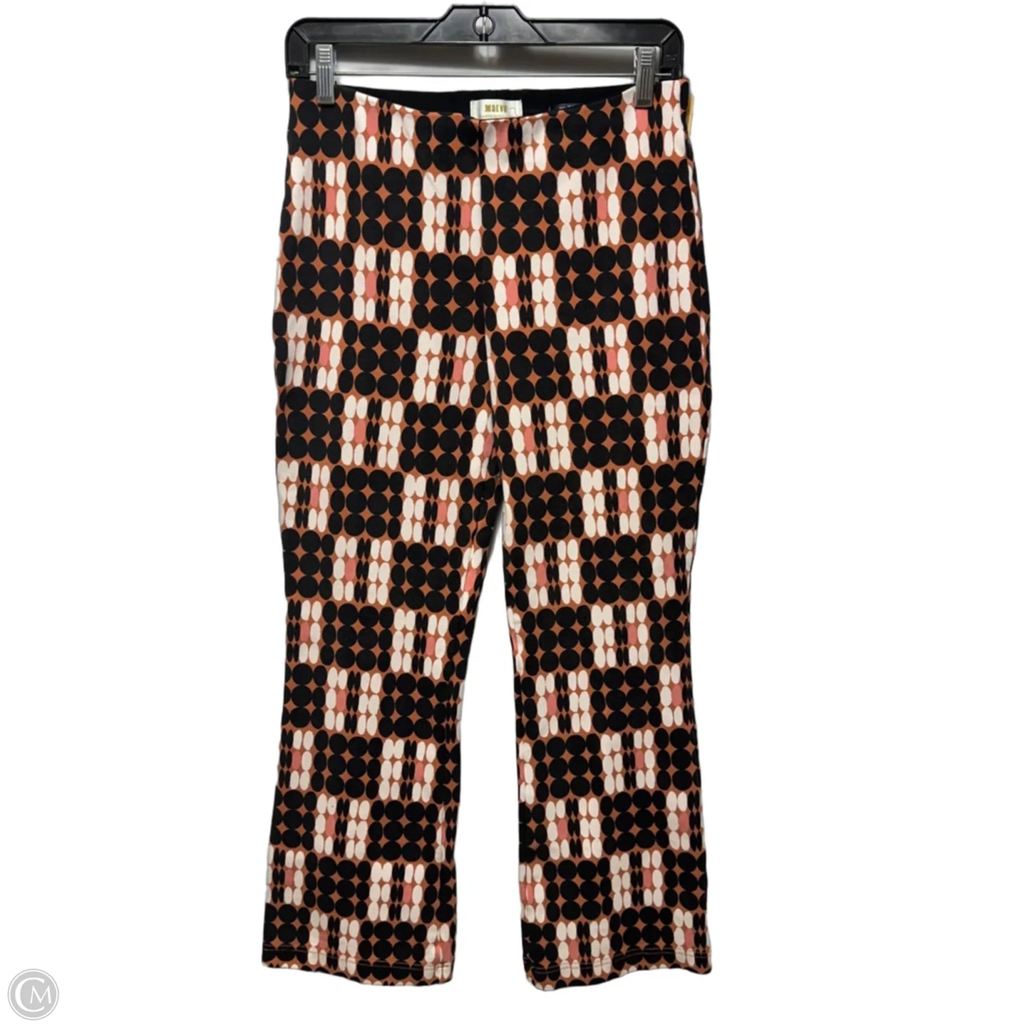 The Margot Pants Cropped By Maeve In Polkadot Pattern, Size: S