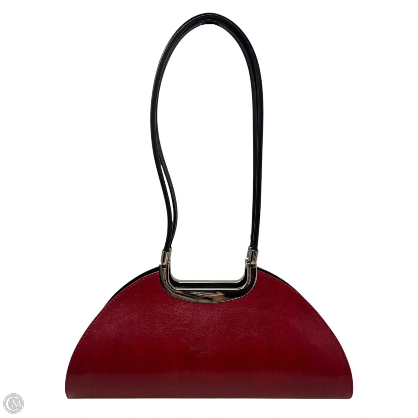 Italian Leather Shoulder Bag By Leaf Bags, Size: Medium