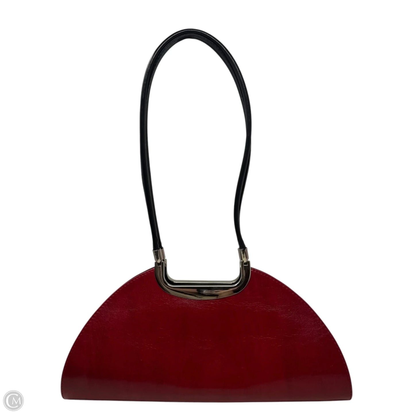 Italian Leather Shoulder Bag By Leaf Bags, Size: Medium