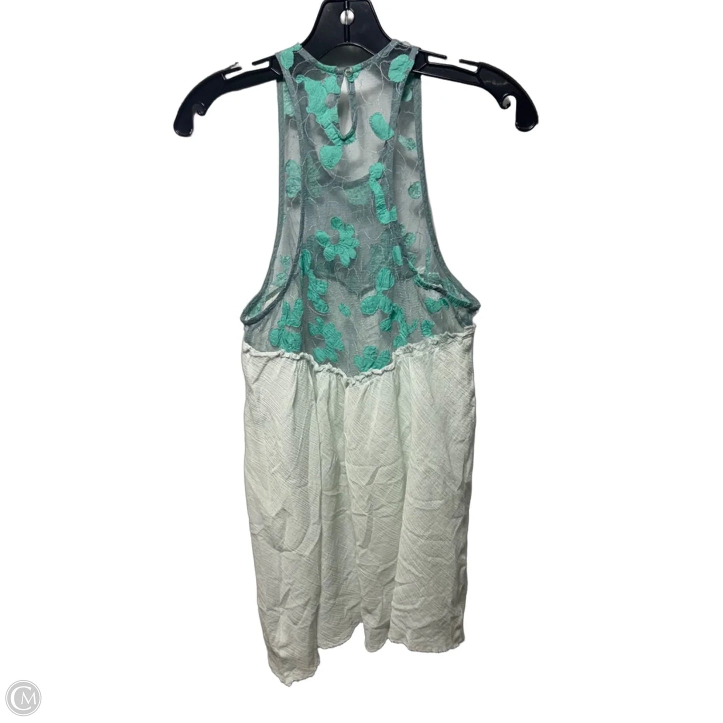 Top Sleeveless By Free People In Green, Size: L