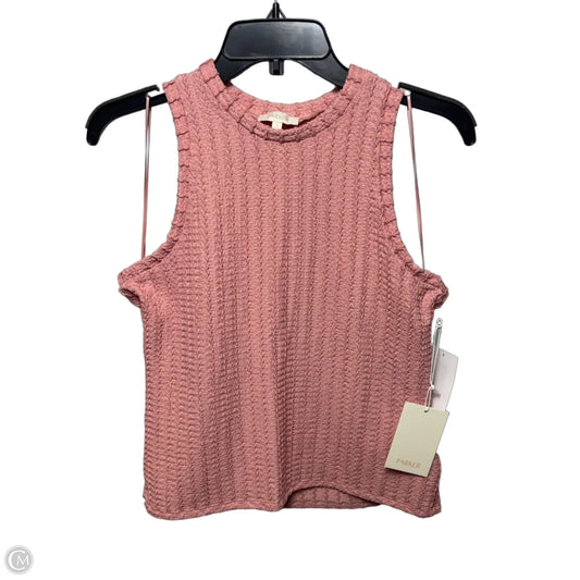 Top Sleeveless By Parker In Blush, Size: S