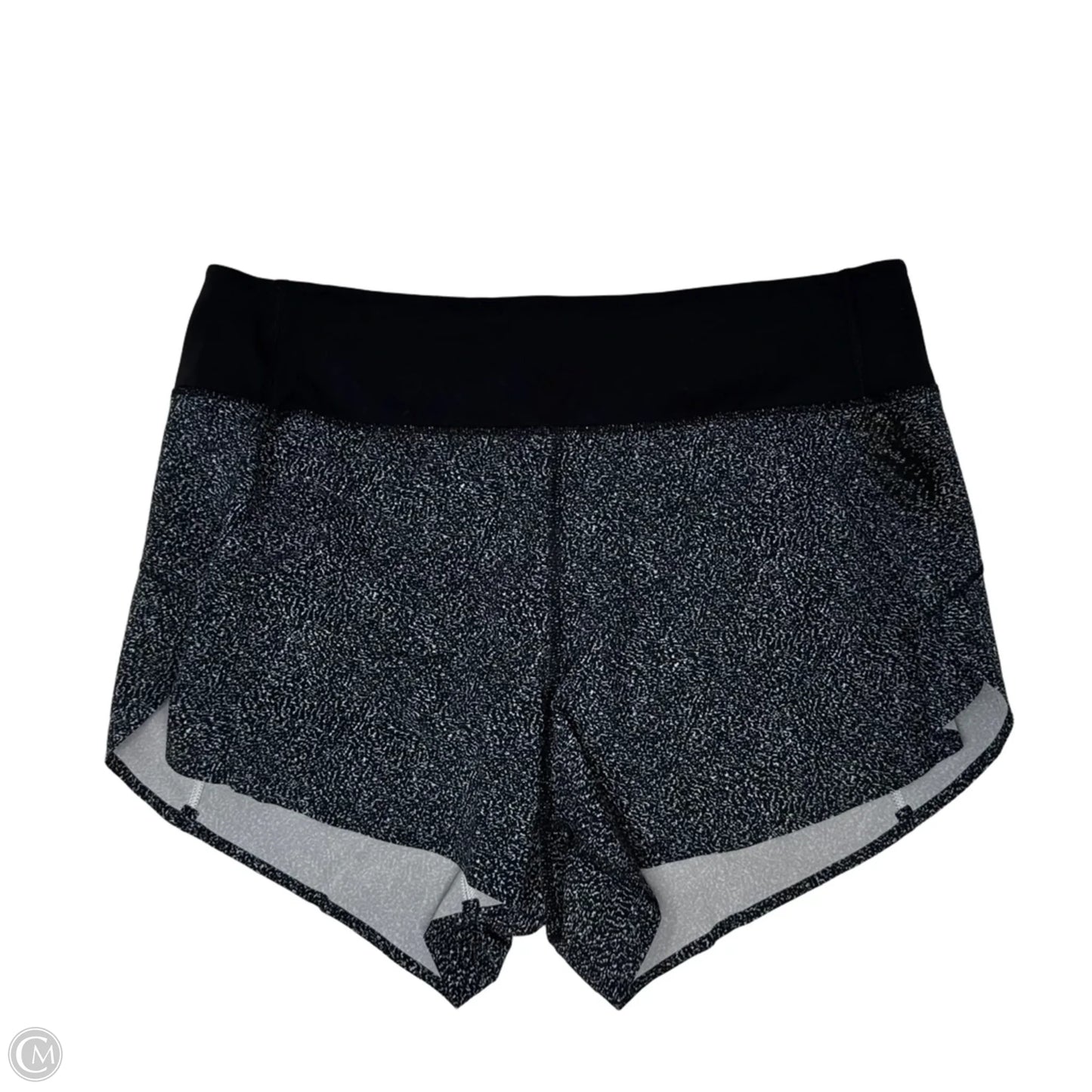 Run With It 3.5 Printed Athletic Shorts By Athleta In Black, Size: M