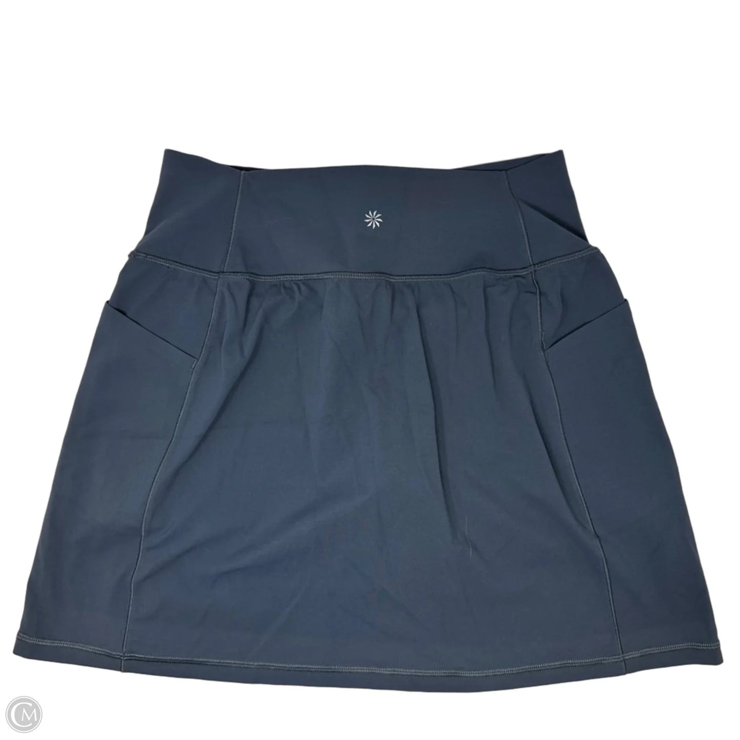 Salutation Stash Pocket 16.5” Athletic Skort By Athleta In Grey, Size: M