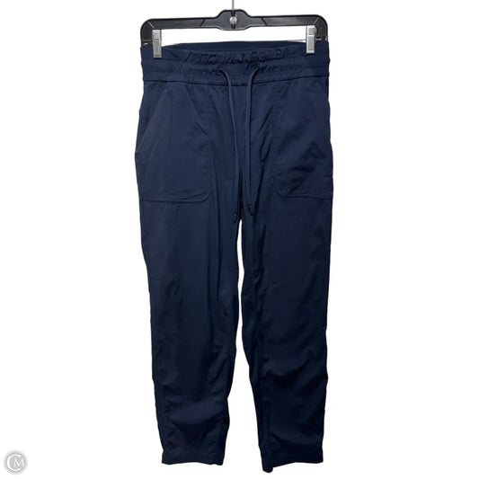 Athletic Pants By Lululemon In Navy, Size: 6