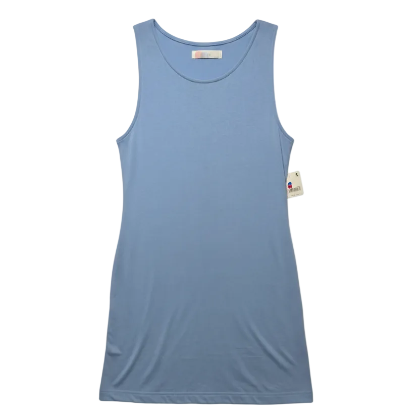 Tank Mini Dress By Free People Beach In Blue, Size: XL