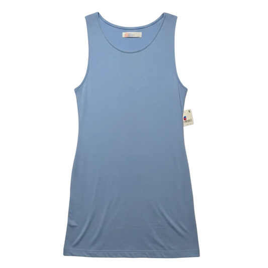 Tank Mini Dress By Free People Beach In Blue, Size: XL