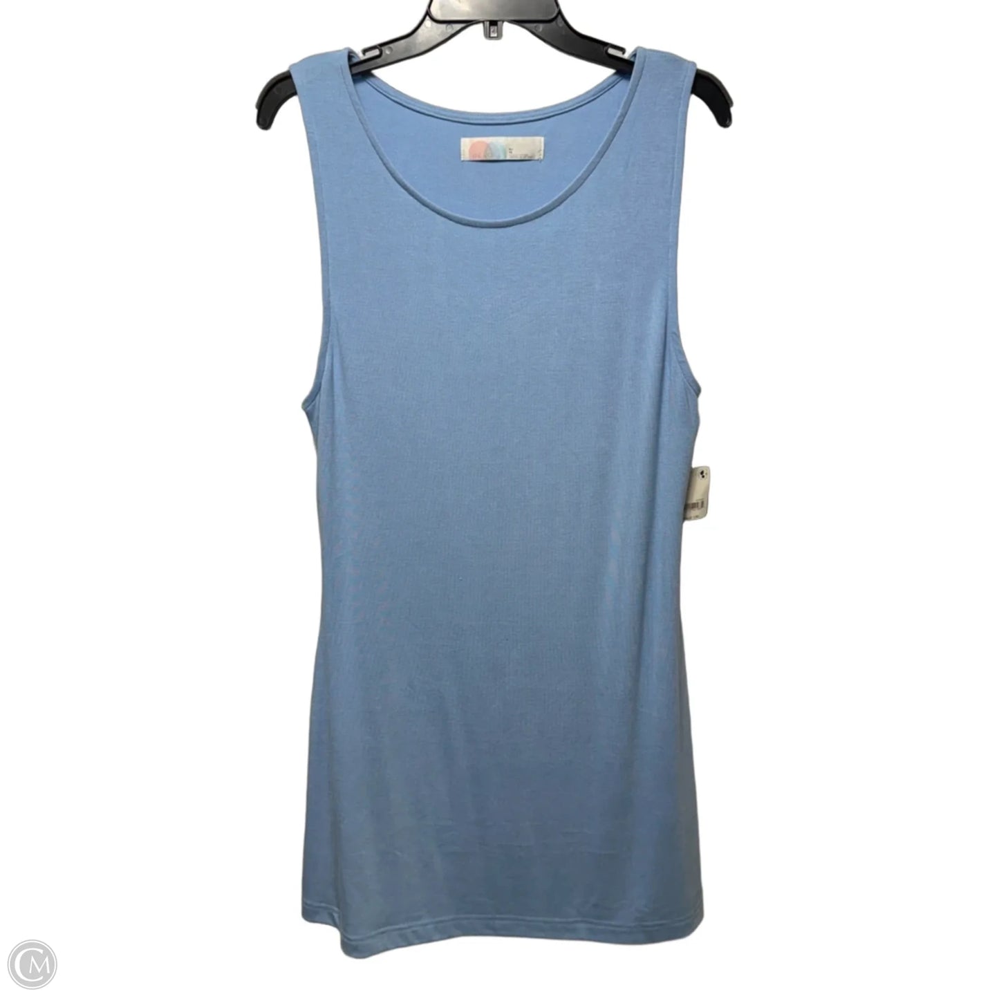 Tank Mini Dress By Free People Beach In Blue, Size: XL