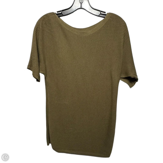 Top Short Sleeve By Talbots In Green, Size: Xs