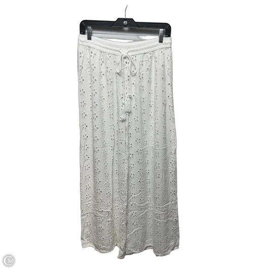 Pants Lounge By Salty Lemon  In White, Size: Xl