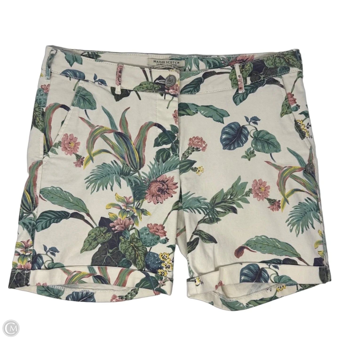 Shorts By Scotch & Soda In Tropical Print, Size: 6/28