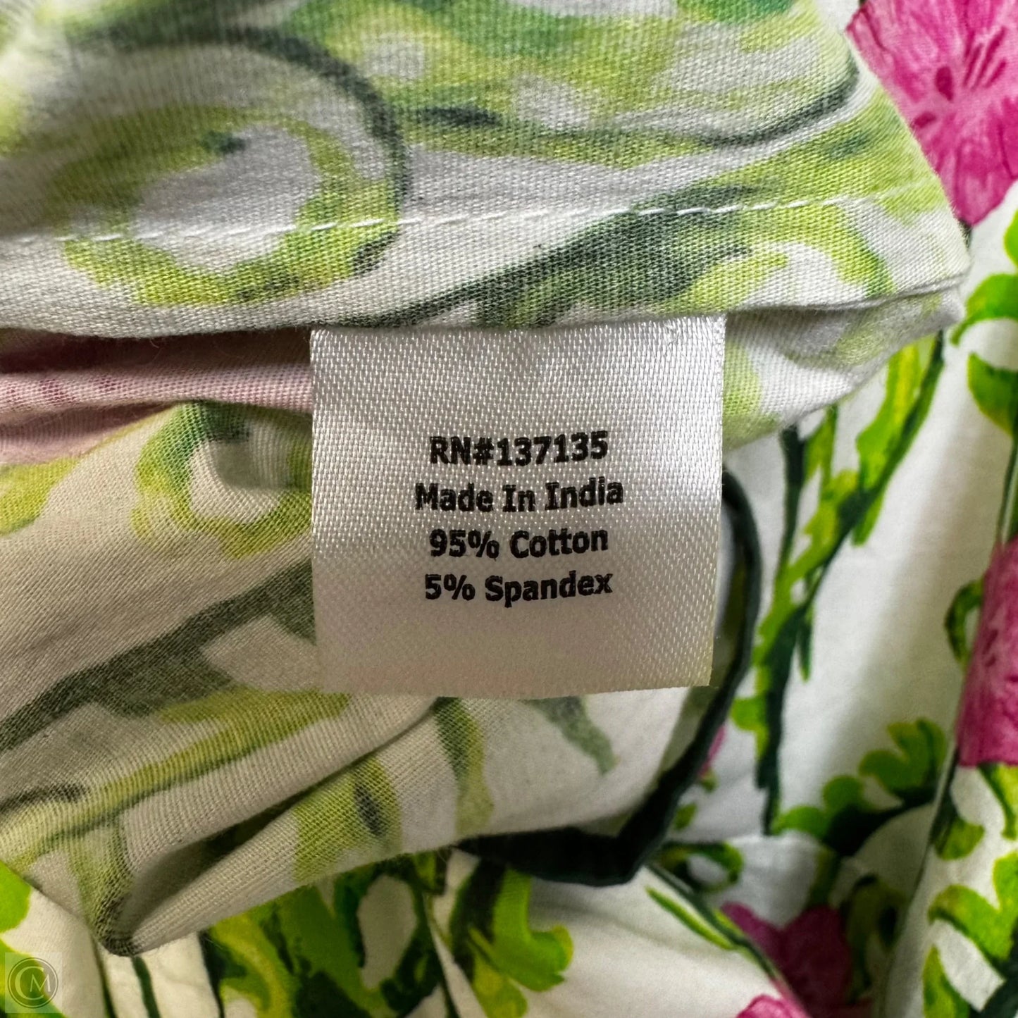 Blooming Shirt Dress By Bella Tu In Green Multi, Size: S