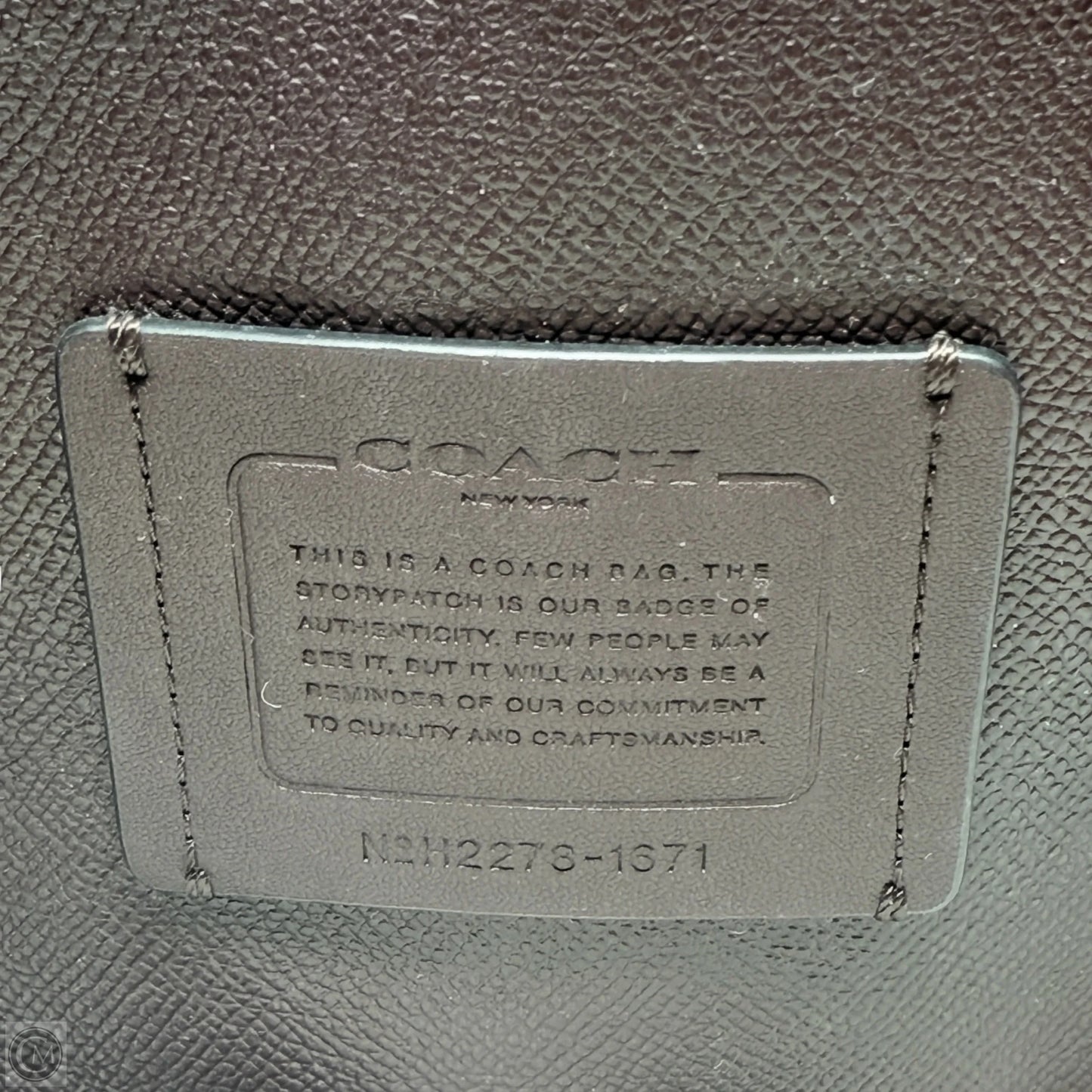 Mollie Tote Designer By Coach, Size: Large