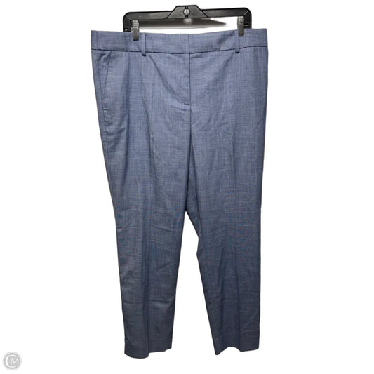 Hampshire Ankle Pants Dress By Talbots In Blue, Size: 16
