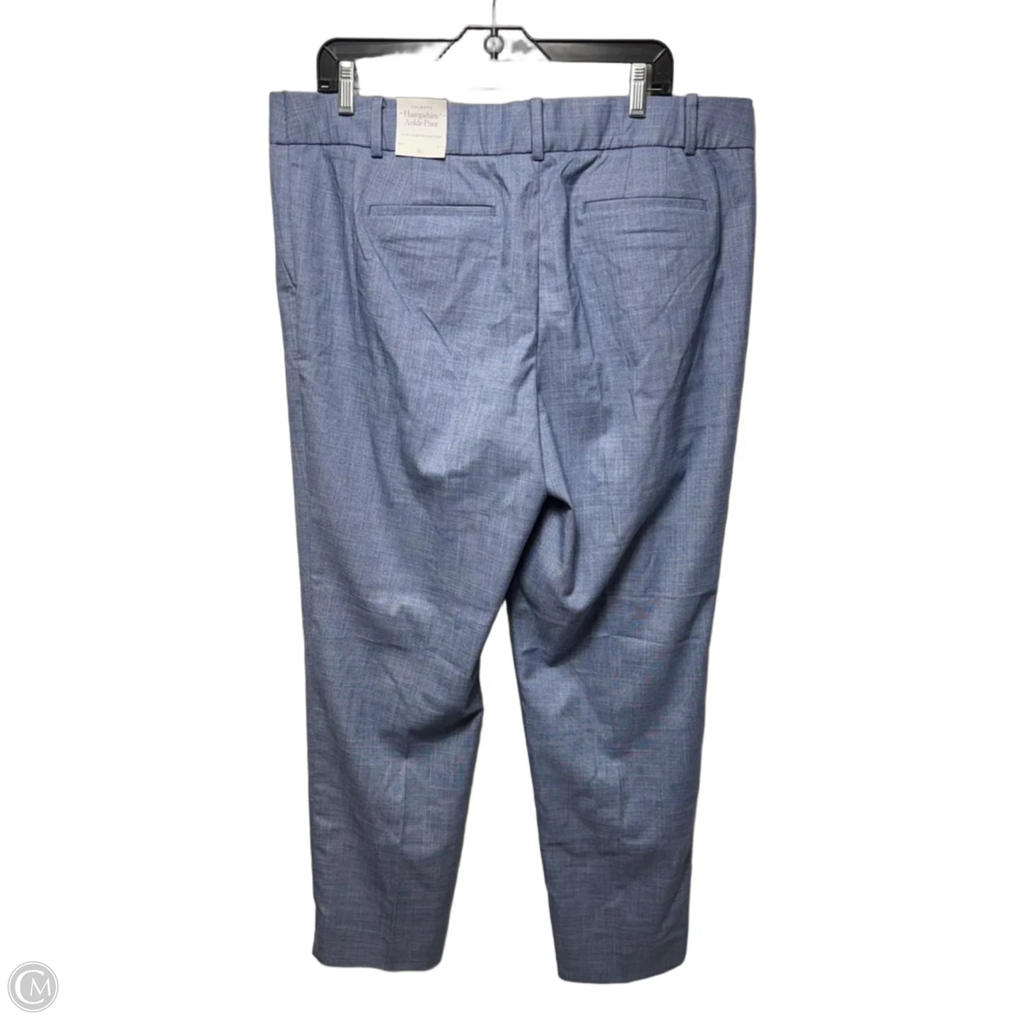 Hampshire Ankle Pants Dress By Talbots In Blue, Size: 16
