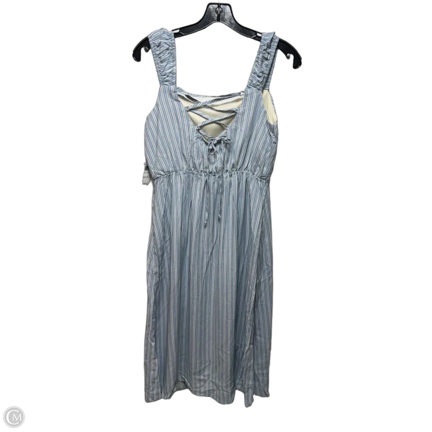 Dress Casual Midi By June & Hudson In Striped Pattern, Size: M