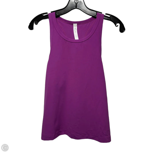 Align RB Athletic Tank Top By Lululemon In Purple, Size: 12