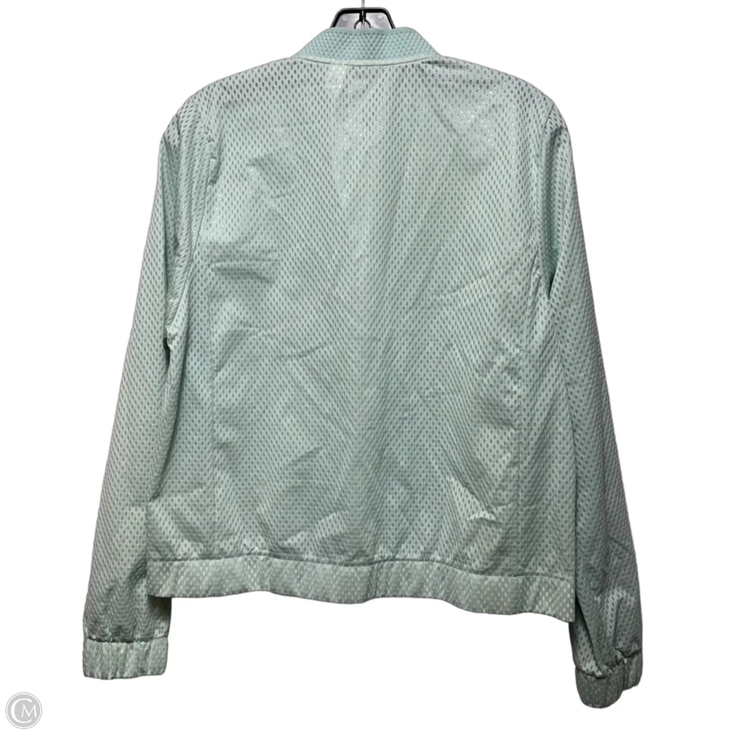 Athletic Jacket By Adidas In Green, Size: S