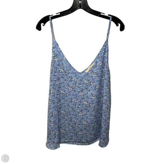 Top Sleeveless By Loft In Floral Print, Size: Xl