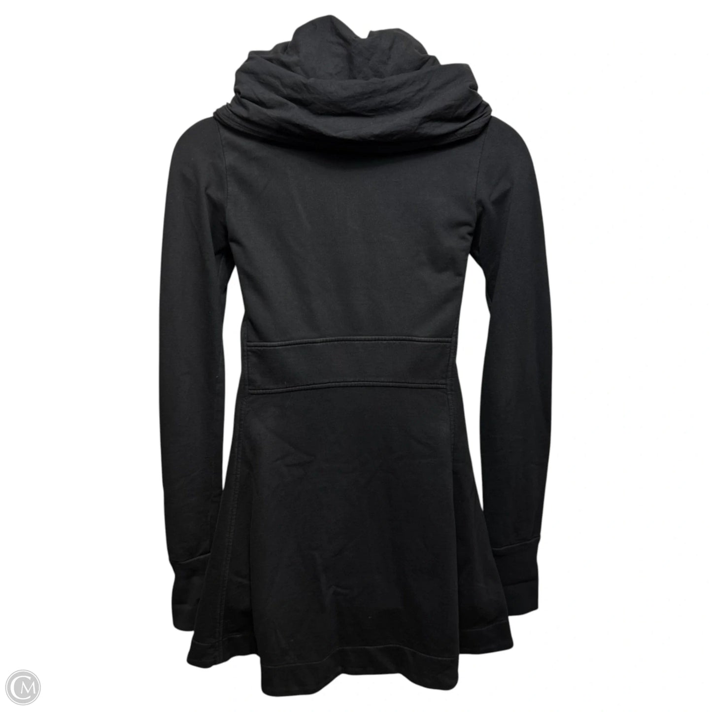 Long Cloak Hoodie Dress By Prairie Underground In Black, Size: M