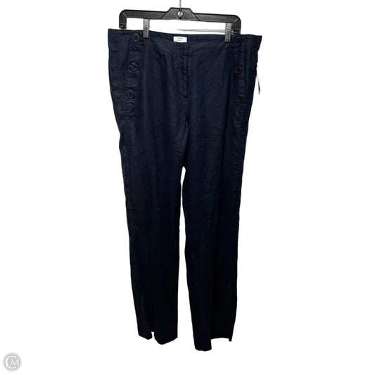 Pants Linen By Crown And Ivy In Navy, Size: 12
