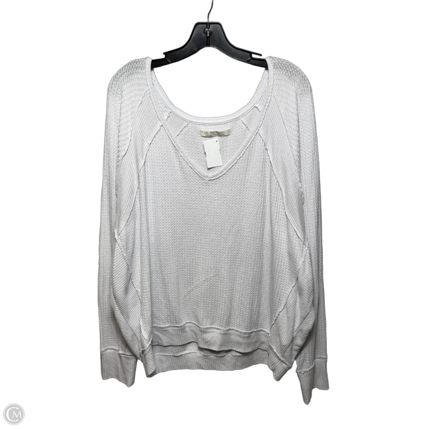 Top Long Sleeve By We The Free In White, Size: L