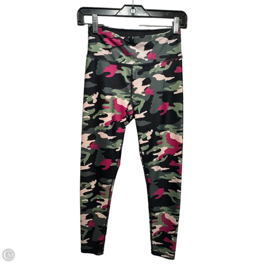 Athletic Leggings By Dkny In Camouflage Print, Size: Xs
