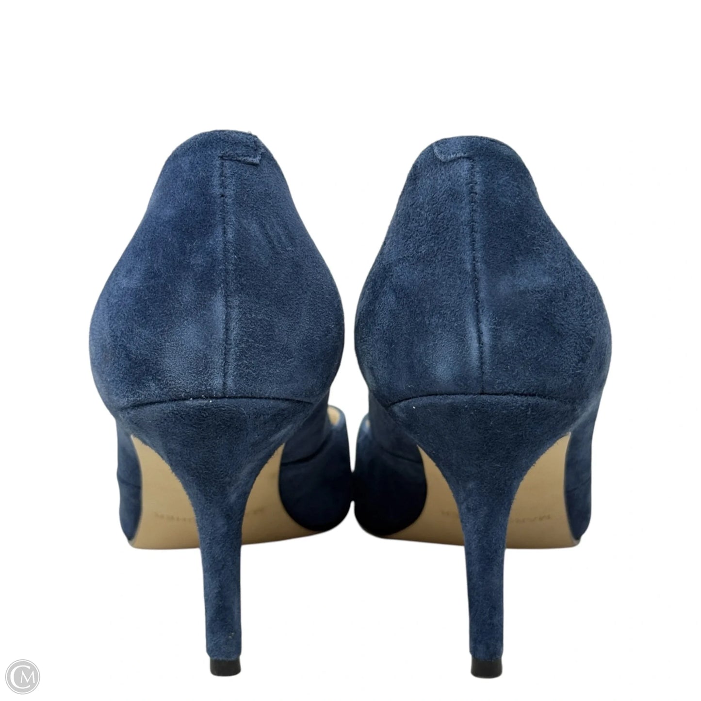 Tuscany Suede Pumps By Marc Fisher In Blue, Size: 8.5