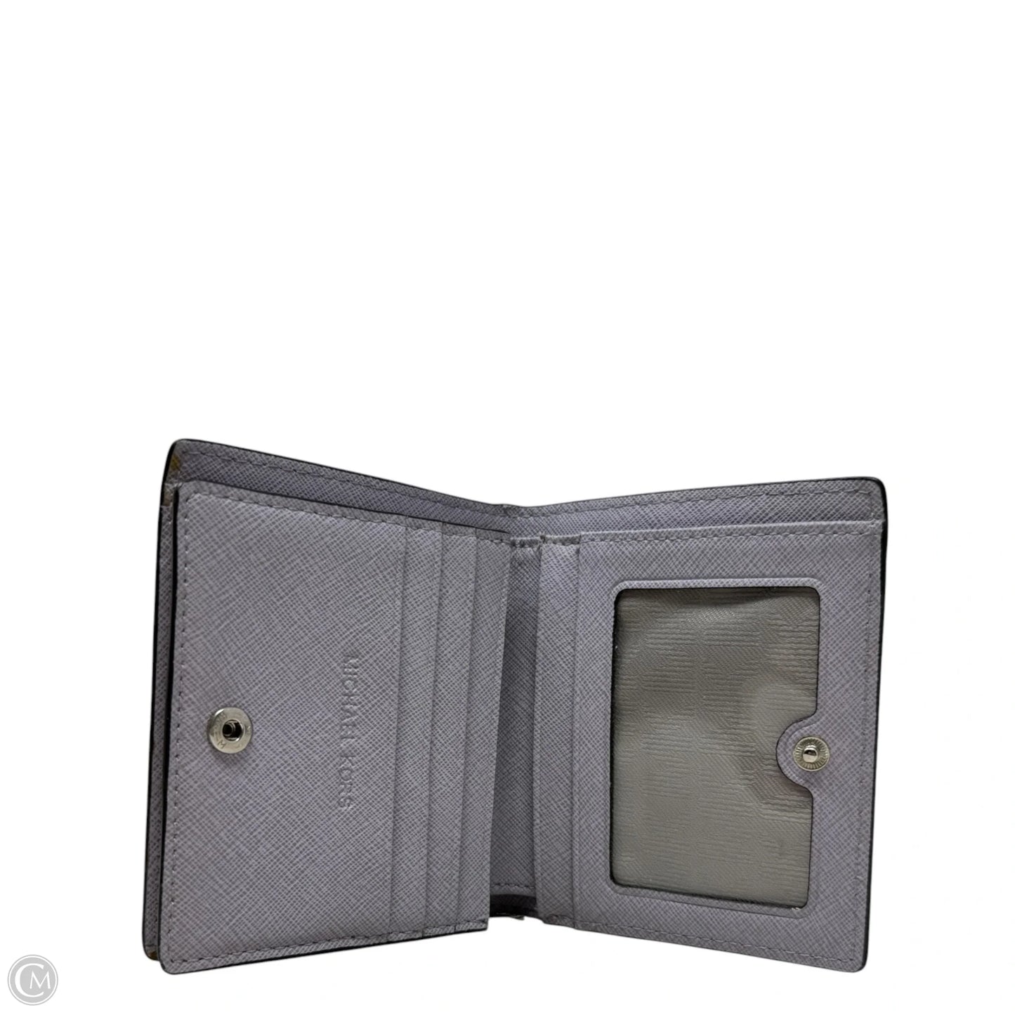 Jet Set Saffiano Leather Compact Bifold Wallet By Michael By Michael Kors, Size: Small