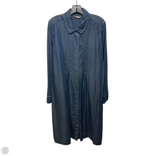 Dress Casual Maxi By Soft Surroundings In Blue Denim, Size: Xl