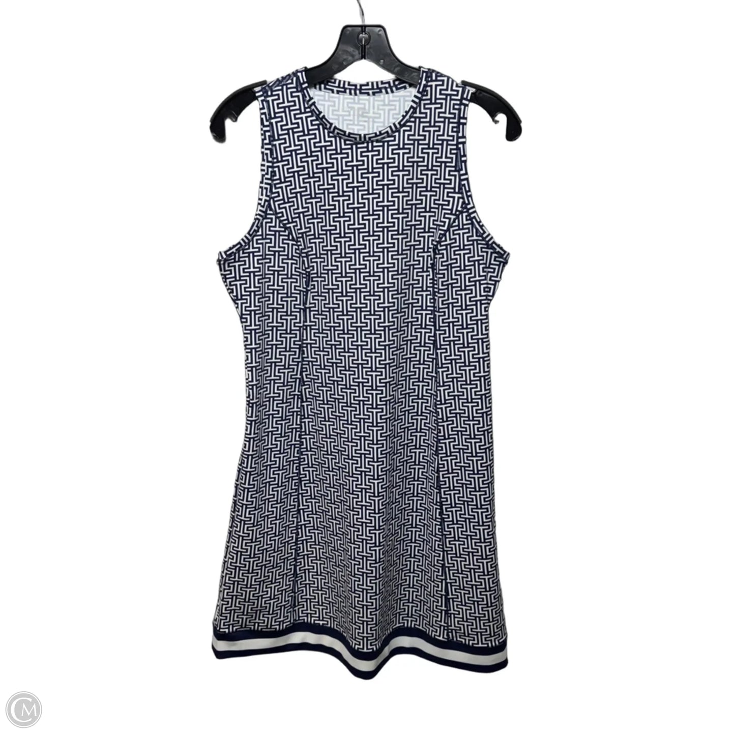 Dress Casual Short By Southern Tide In Blue & White, Size: S