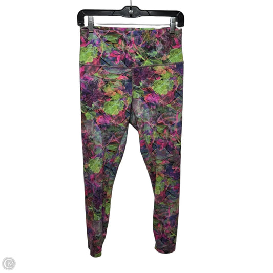 Athletic Leggings By Lululemon In Multi-colored, Size: 10