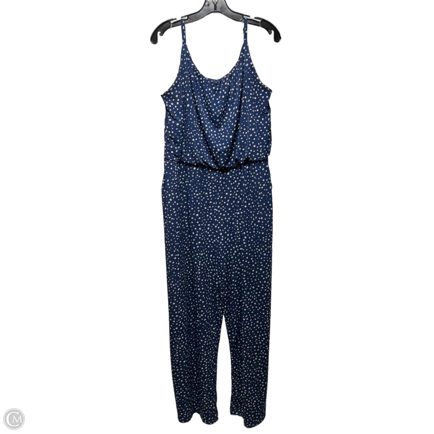 Jumpsuit By Gilli In Polkadot Pattern, Size: 2x