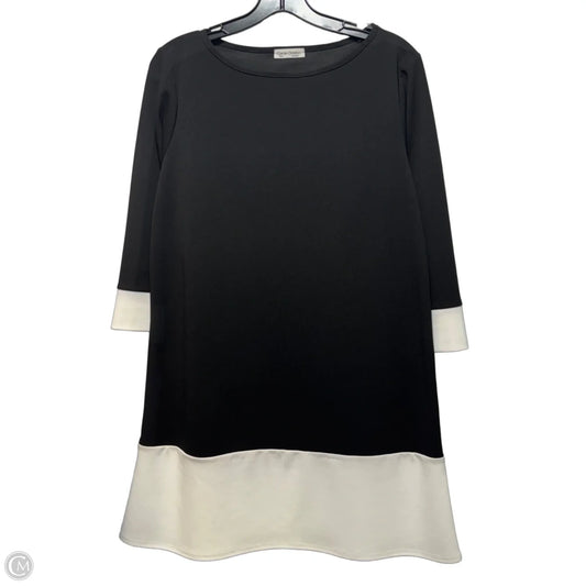 Dress Casual Short By Carole Christian In Black & White, Size: S