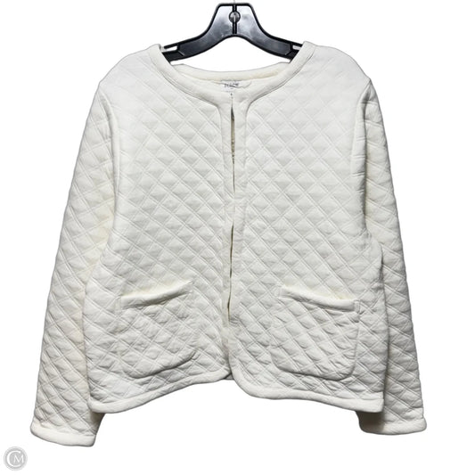 Quilted Jacket By J. Crew In Cream, Size: L