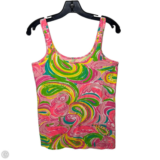 Top Sleeveless Designer By Lilly Pulitzer In Multi-colored, Size: L