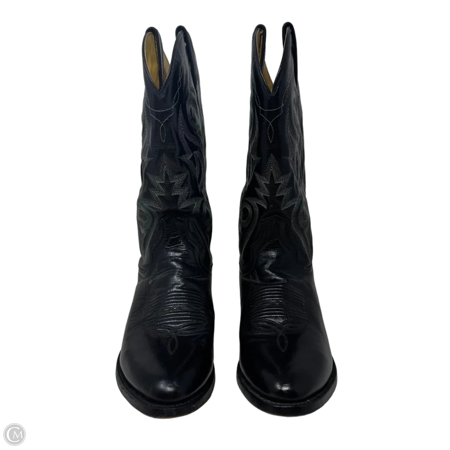 Milwaukee Boots Western By Dan Post In Black, Size: 9