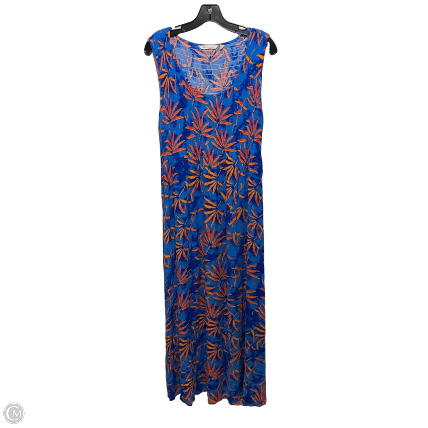 Dress Casual Maxi By Soft Surroundings In Blue and Orange, Size: Xl