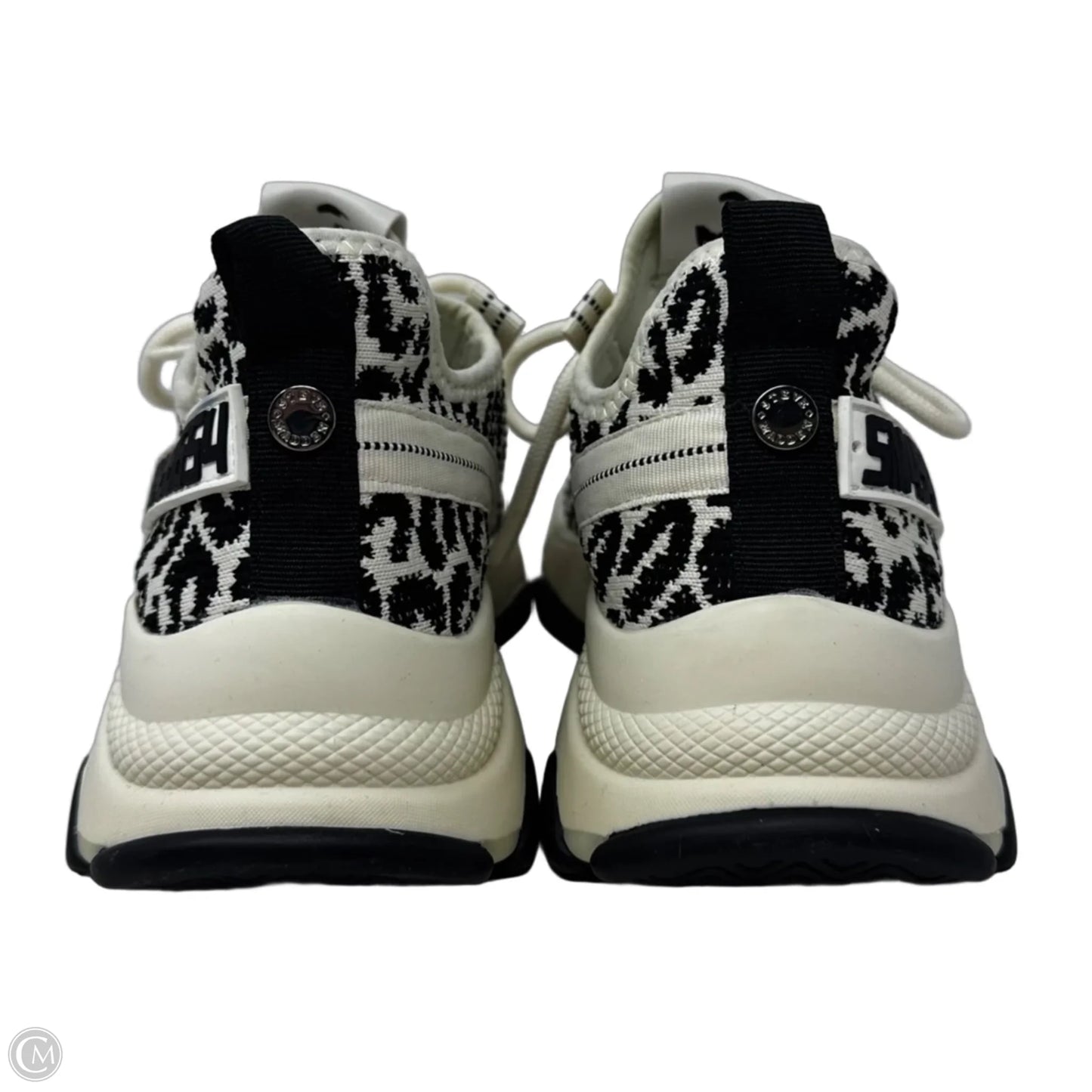 Maxima Shoes Athletic By Steve Madden In Black & Cream, Size: 8.5