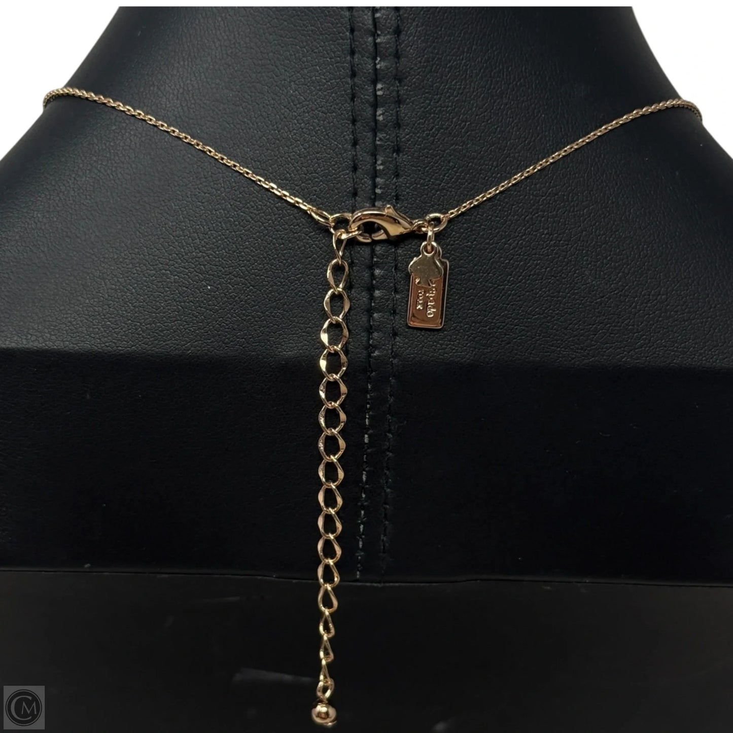 Ready Set Bow Pave Bow Mini Pendant Necklace in Clear/ Rose Gold Designer By Kate Spade