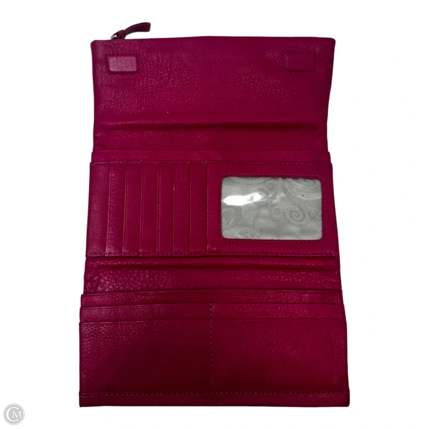 Magnetic Trifold Wallet Leather By Brighton, Size: Large