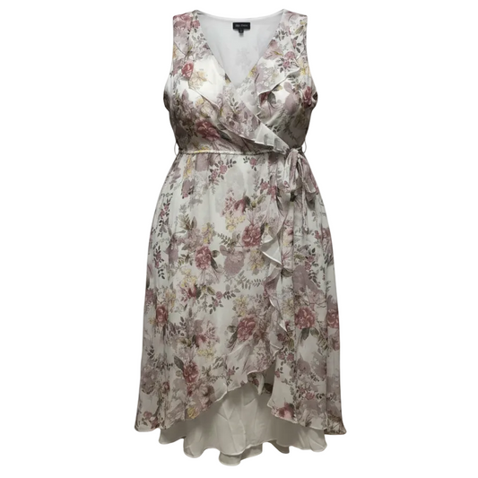 Dress Casual Maxi By City Chic In Floral Print, Size: XL
